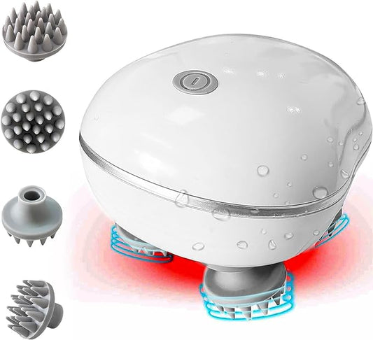 Electric Scalp Massager for Relaxation, Improved Blood Circulation & Hair Growth